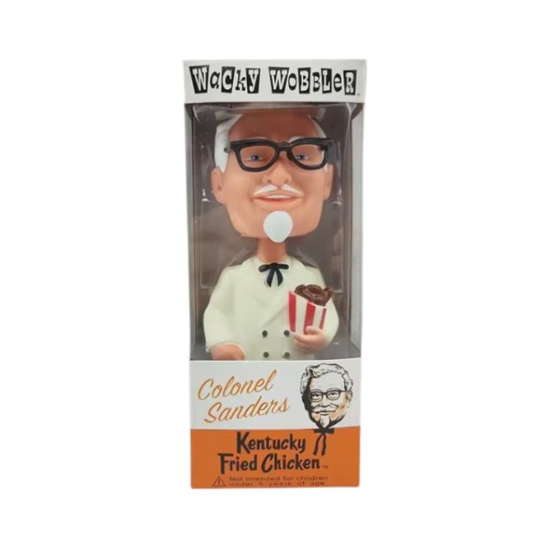 GENERICO - Figura Coronel Sanders Kentucky Chicken Vintage Bobble Head
