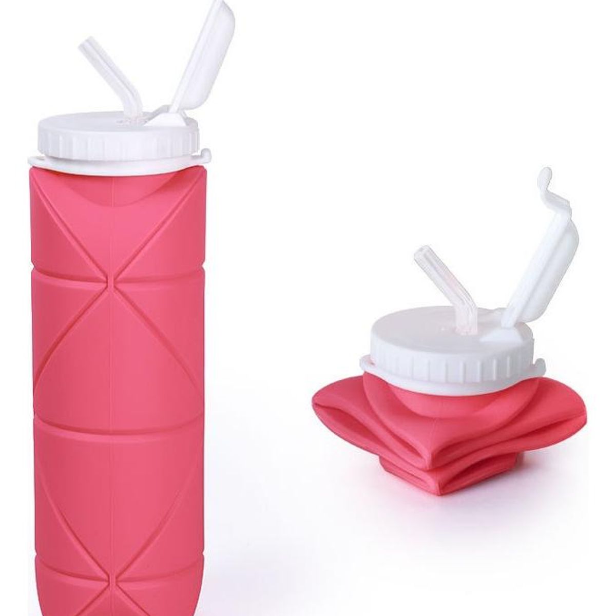GENERICO - Botella Plegable Deportiva 600ml en Varios Colores