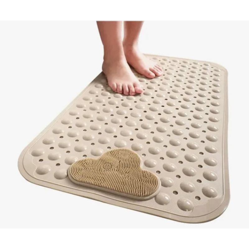 ATLAS - Piso De Goma Antideslizante Tina Beige
