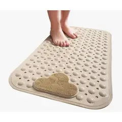 ATLAS - Piso De Goma Antideslizante Tina Beige