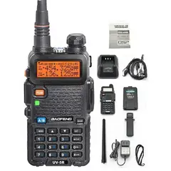 GENERICO - Walkie Talkie Dual Banda 128 Canales 5 km Alcance