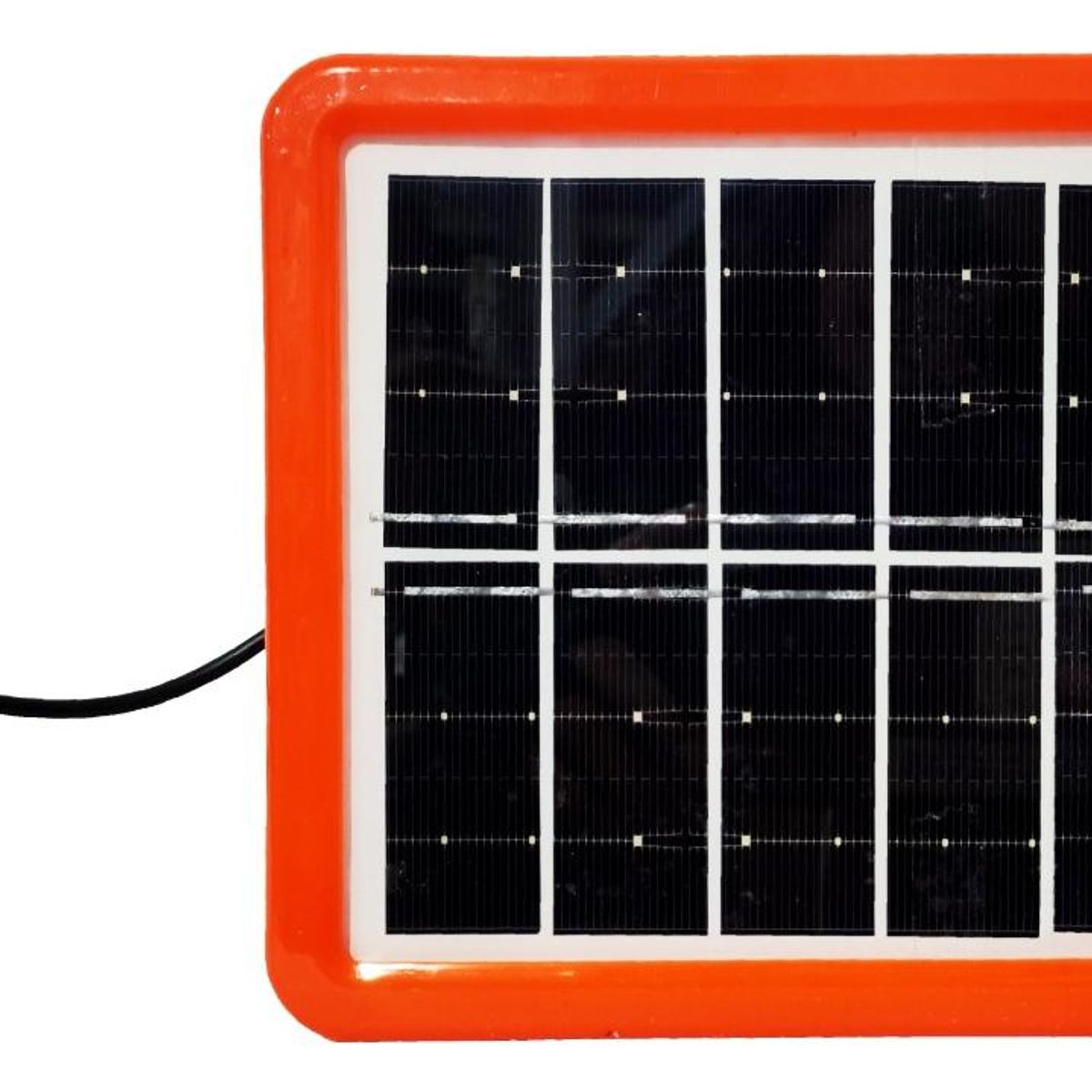 GENERICO - Kit de Lámparas de Emergencia con Panel Solar para Camping