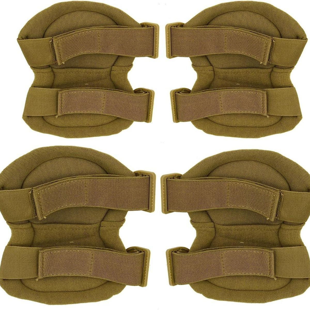 GENERICO - Conjunto Táctico de Rodilleras y Coderas para Paintball