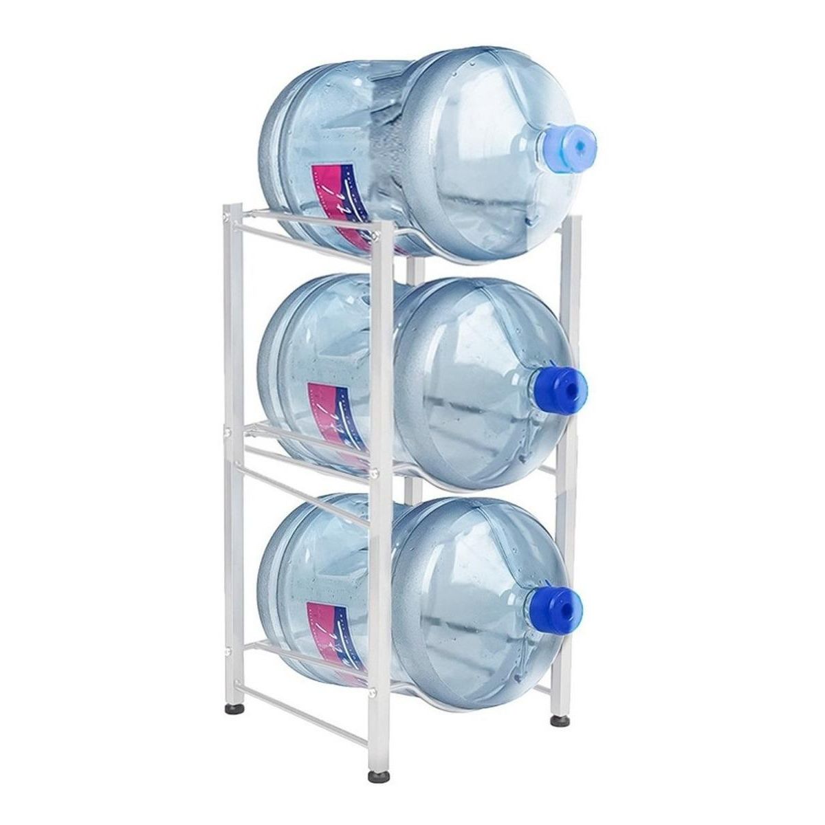 GENERICO - Estante Organizador para 3 Botellones de Agua 20L