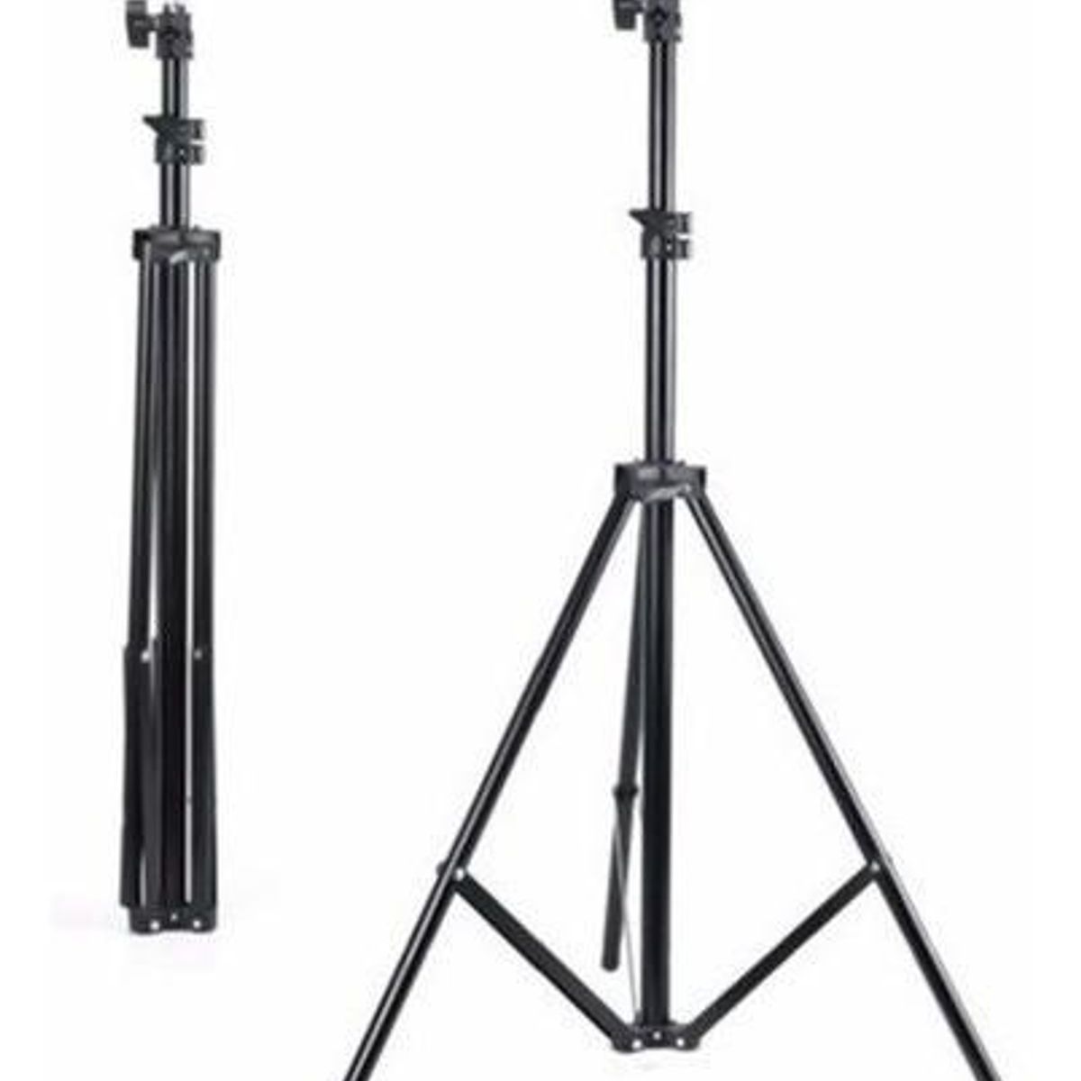 GENERICO - Trípode Ajustable de 210m para Aros y Cámaras