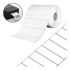 GENERICO - Pack de 20 Rollos de Etiquetas Adhesivas Térmicas 100x50mm