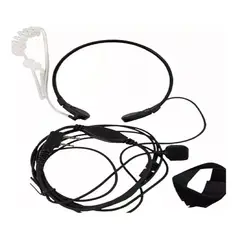 GENERICO - Auricular Laringófono Manos Libres para Walkie Talkie