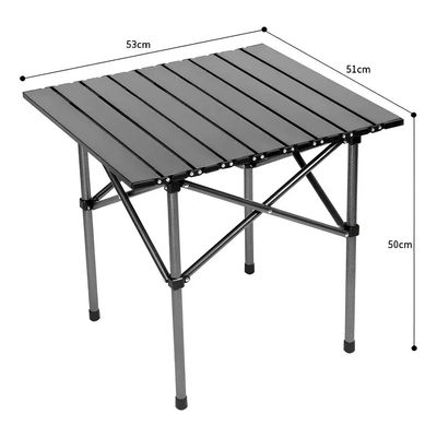 Imagen 2 del producto Mesa Plegable Para Camping Portatil De Exteriores Metalico