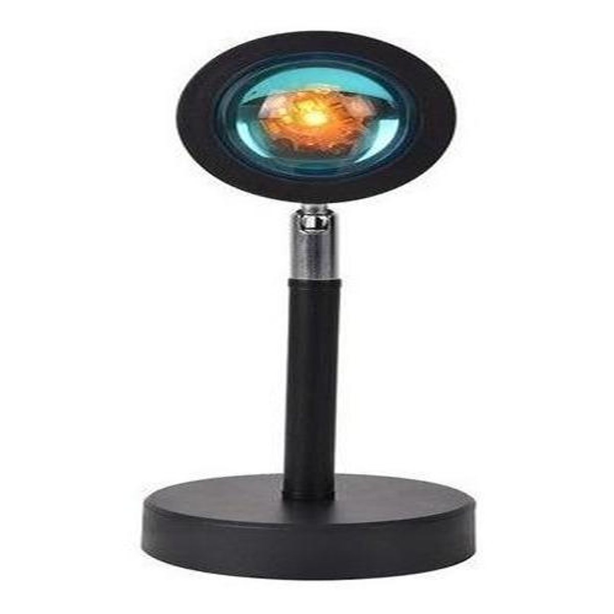 GENERICO - Lámpara Sunset Proyección con Luz LED y Conexión USB