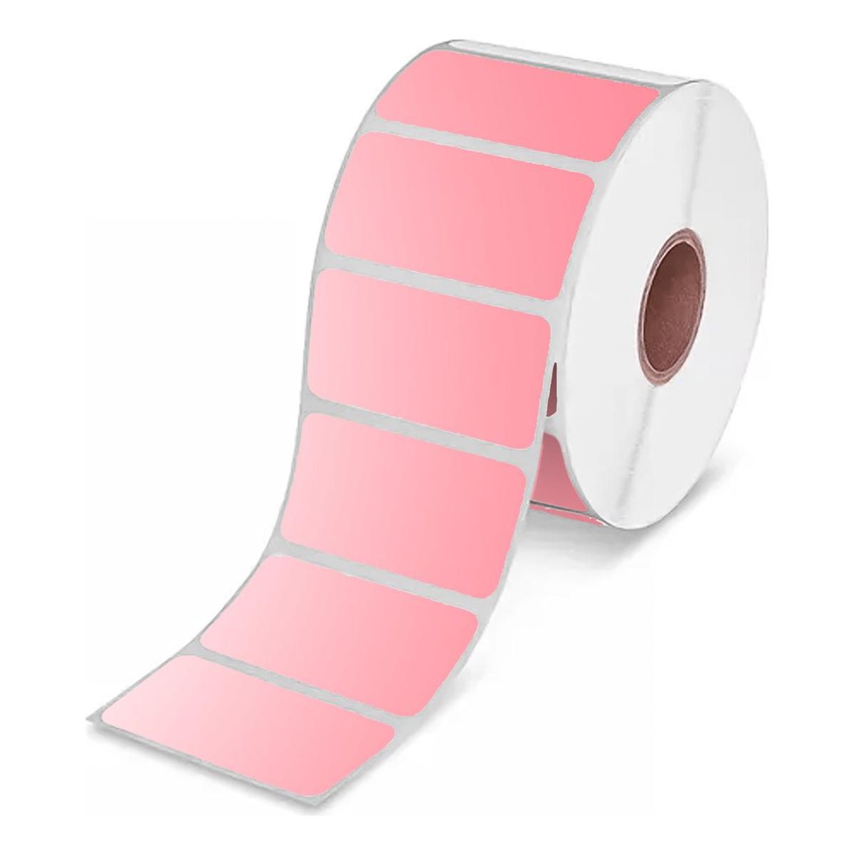 GENERICO - Pack de 3 Rollos de Etiquetas Adhesivas Rosadas 50x30mm