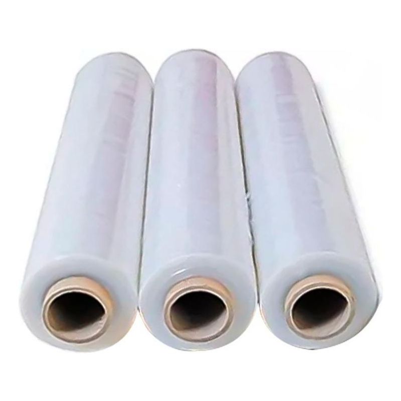 GENERICO - Film Stretch Transparente Pack de 6 Rolls de 250m 20 Micras