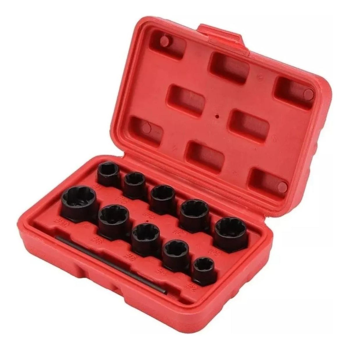 GENERICO - Juego de Dados Extractores de Pernos 11 Piezas 38"