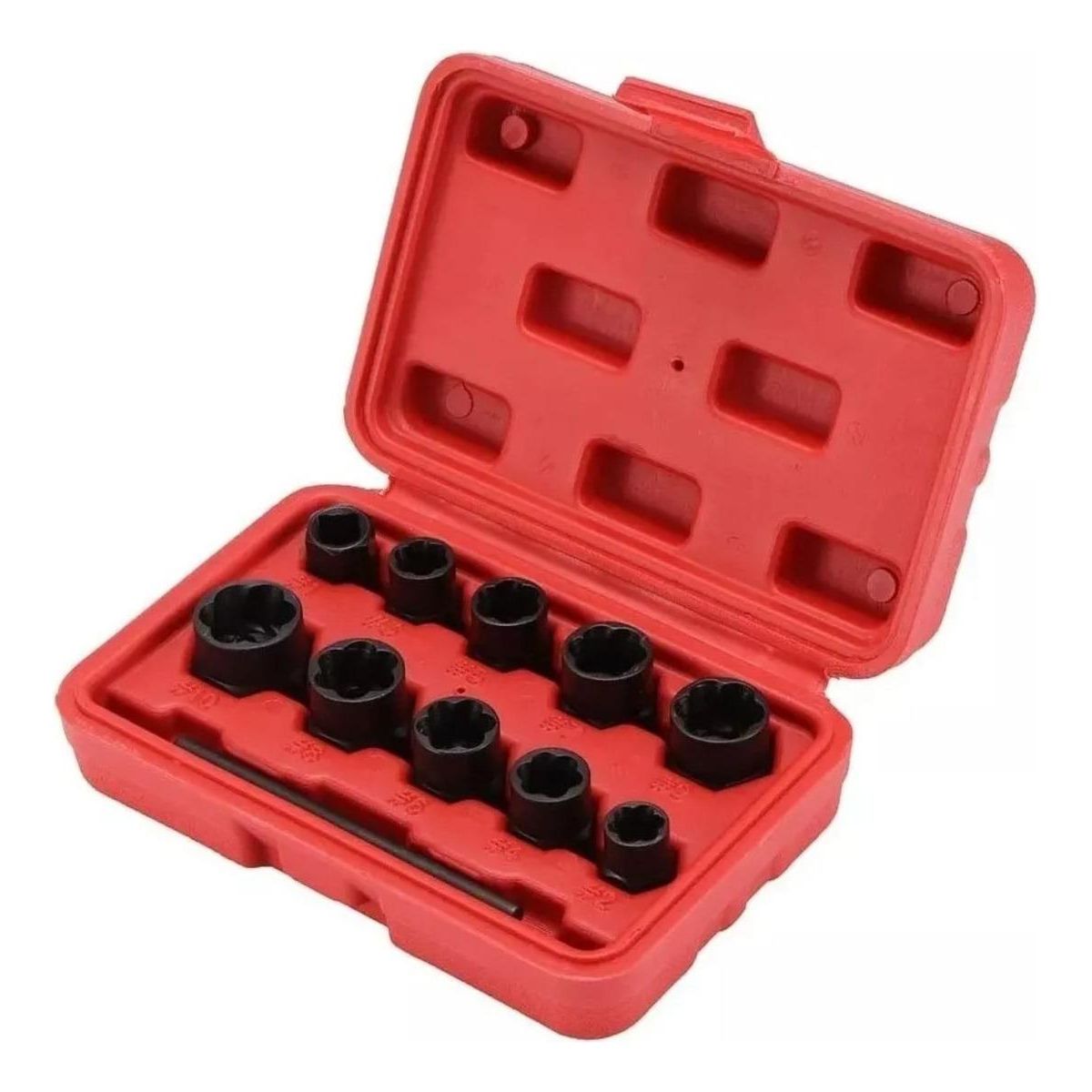 GENERICO - Juego de Dados Extractores de Pernos 11 Piezas 38"
