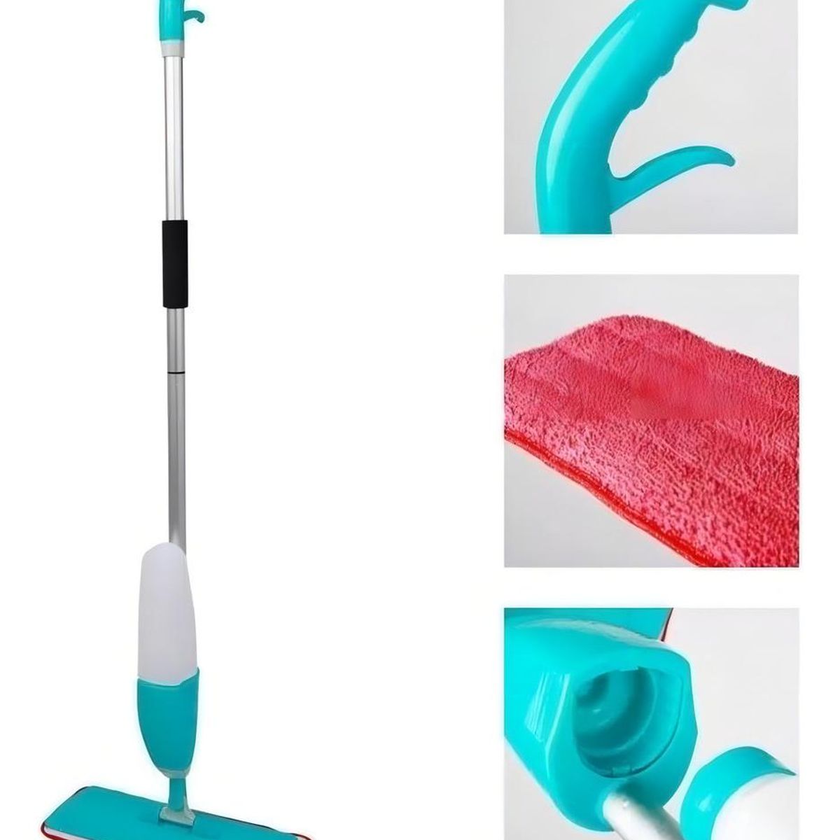 GENERICO - Trapeador Spray con Paño de Microfibra para Piso
