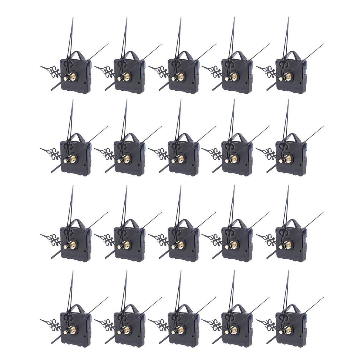 GENERICO - Mecanismo de Reloj Mural Silencioso 12mm con Manecillas