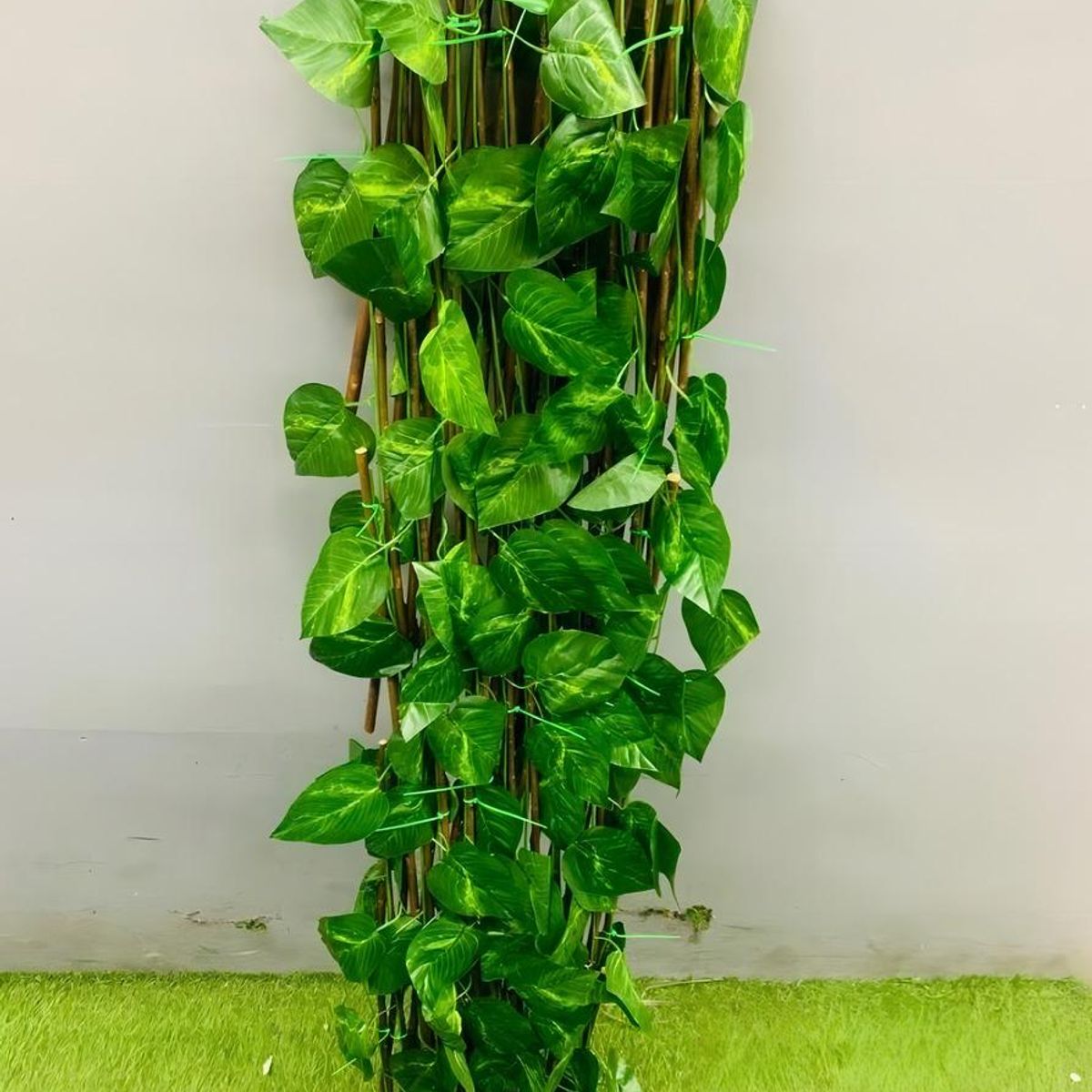 GENERICO - Malla Enredadera Artificial Verde 240cm x 120cm para Decoración