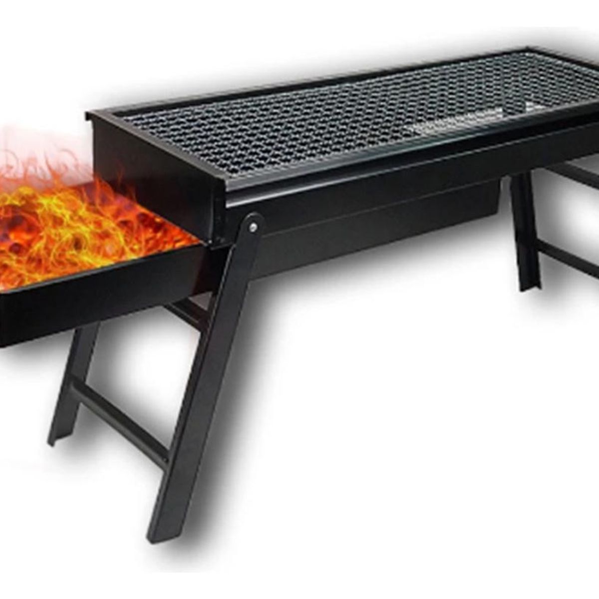 Parrilla Plegable Portátil XL para Asados 60x22x33 cm, marca GENERICO - Foto Principal