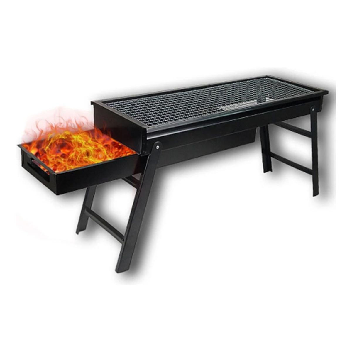 Parrilla Plegable Portátil XL para Asados 60x22x33 cm, marca GENERICO - Foto Principal