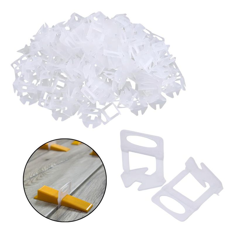 GENERICO - 100 Clips Niveladores de Cerámica y Porcelanato 15mm