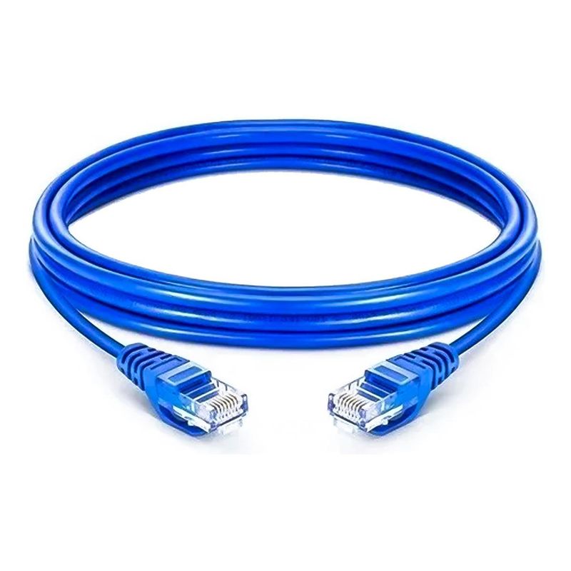 GENERICO - Cable de Red Cat6 LAN 3 Metros UTP para Alta Velocidad