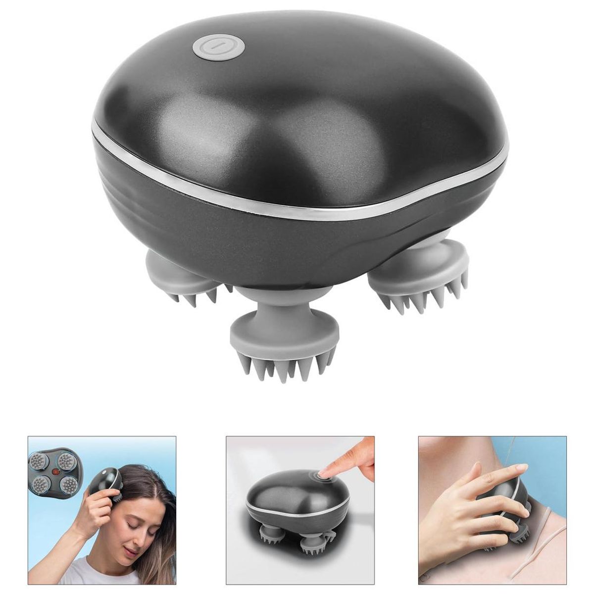 GENERICO - Masajeador Inteligente para Cabeza y Cuello USB