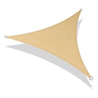 Toldo Vela Triangular 3x3m para Camping y Jardín