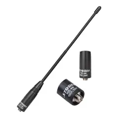 GENERICO - Antena Dual Band SMA 144430 MHz para Walkie Talkie