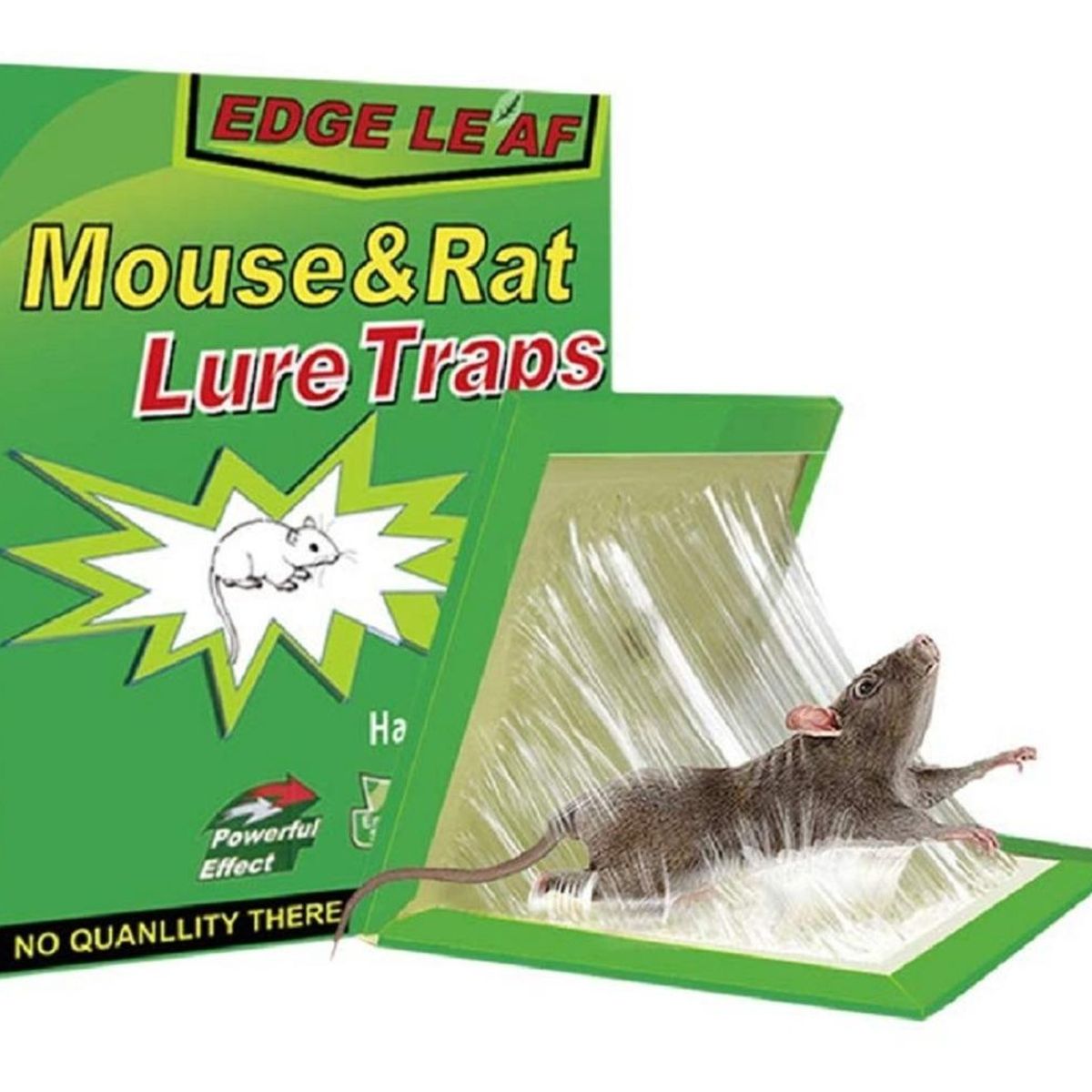 GENERICO - Pack de 10 Trampas Pegajosas para Ratones Eficaces