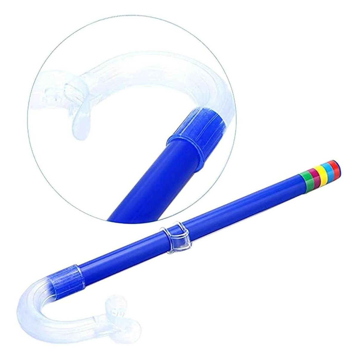 GENERICO - Set de Buceo Infantil con Máscara Snorkel y Aletas Ajustables