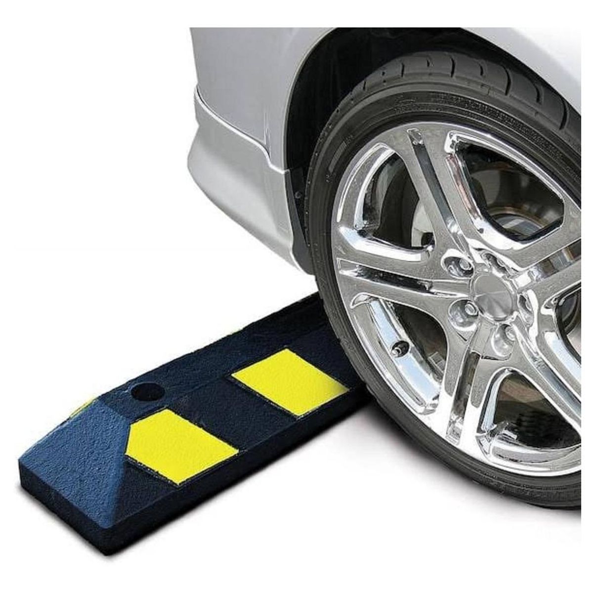 GENERICO - Tope de Estacionamiento 55 cm con Marcas Reflectoras