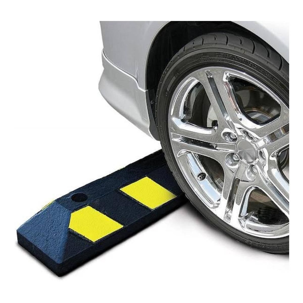 GENERICO - Tope de Estacionamiento 55 cm con Marcas Reflectoras