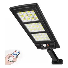 GENERICO - Reflector Solar LED 30W con Sensor de Movimiento