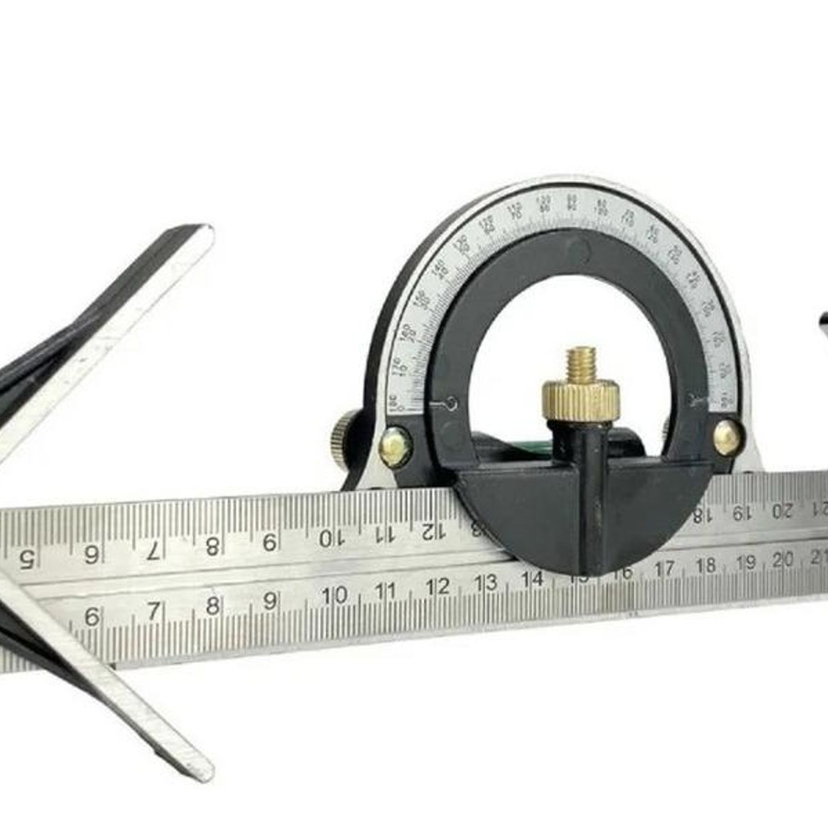 GENERICO - Escuadra Combinada para Carpintería 30mm con Marcador