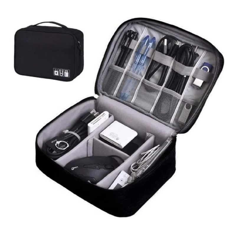 GENERICO - Estuche Organizador para Cables de Viaje y Oficina