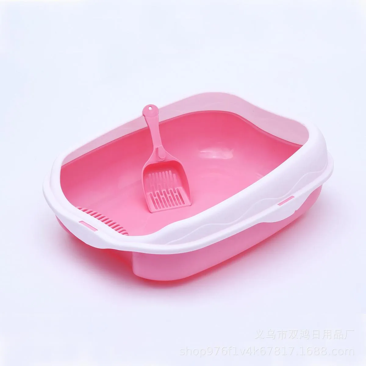 GENERICO - Caja Areneros Sanitario Grande para Gatos con Pala Incluida