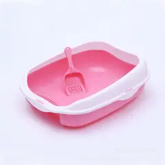 GENERICO - Caja Areneros Sanitario Grande para Gatos con Pala Incluida