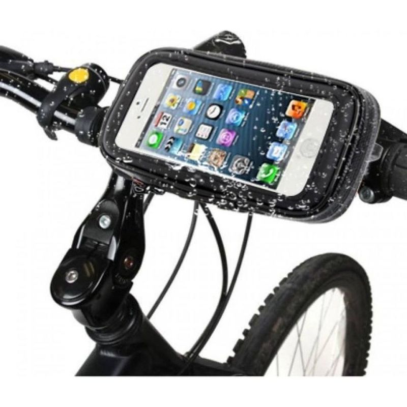 GENERICO - Soporte Porta Celular para Manillar de Bicicleta y Moto