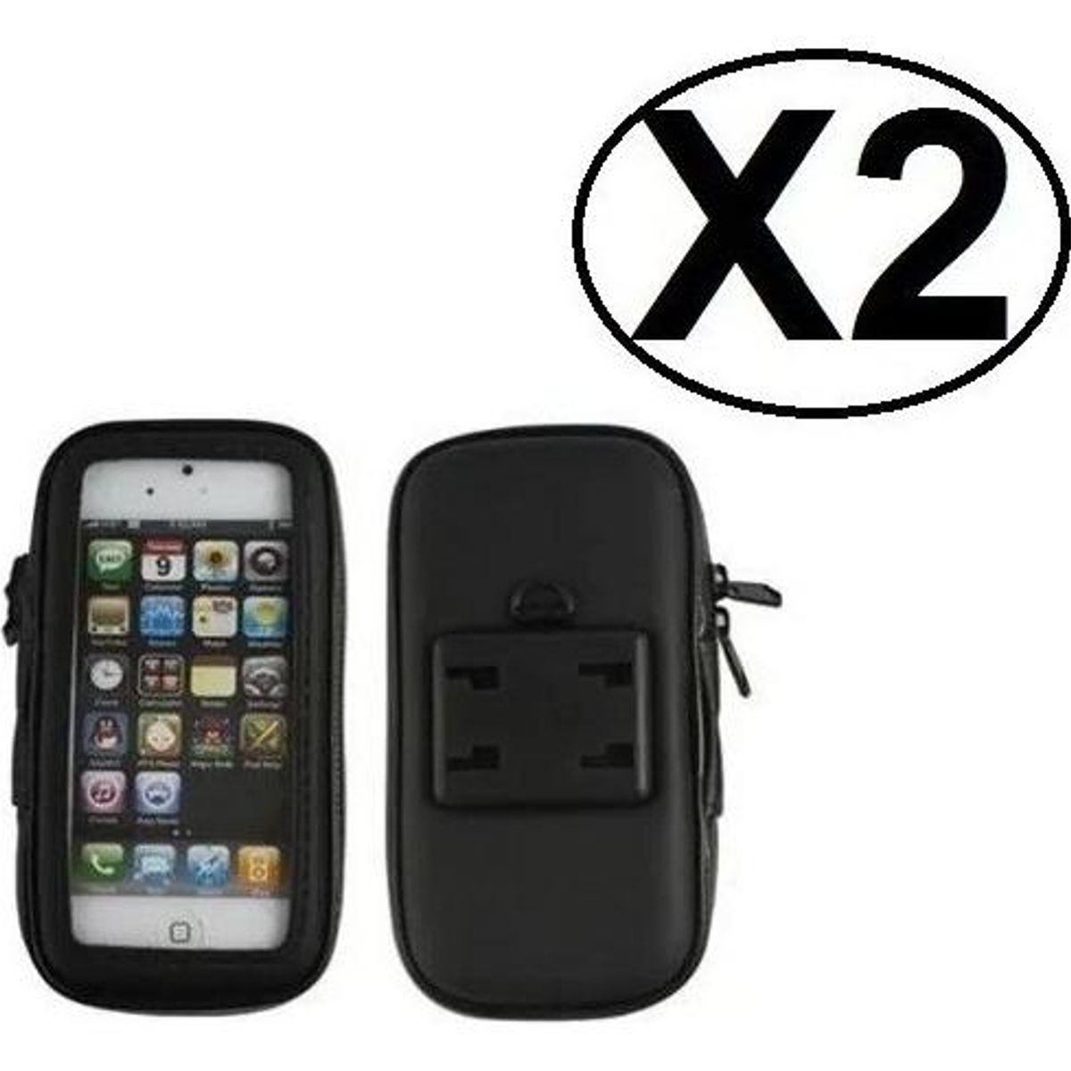 GENERICO - Soporte Porta Celular para Manillar de Bicicleta y Moto