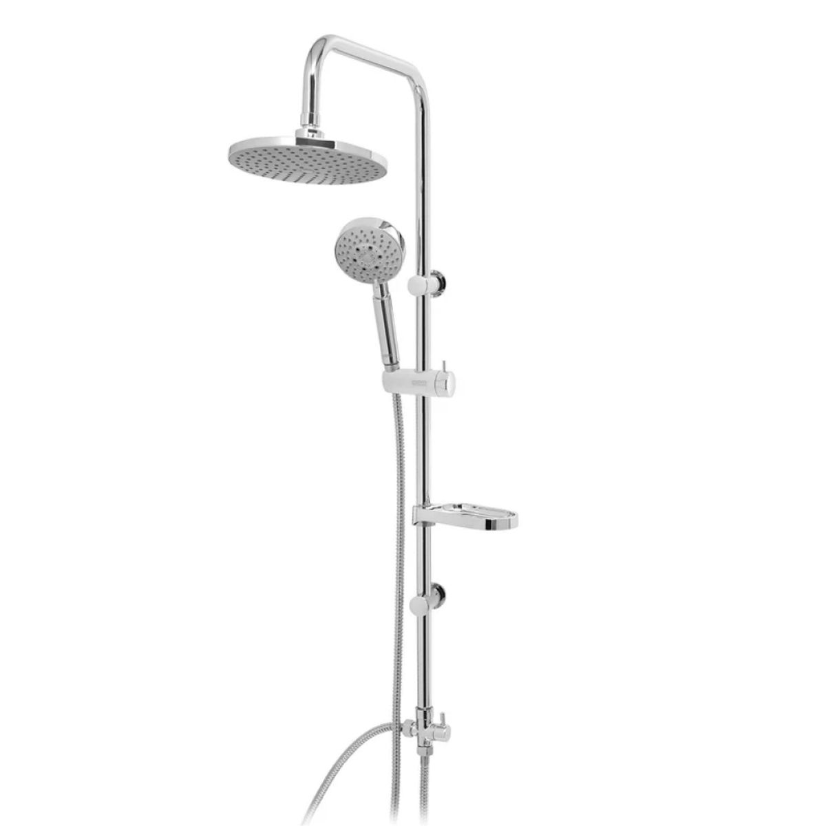STRETTO - Pack Baño Madrid - Mueble + Griferías + Sanitario + Accesorios + Columna Ducha