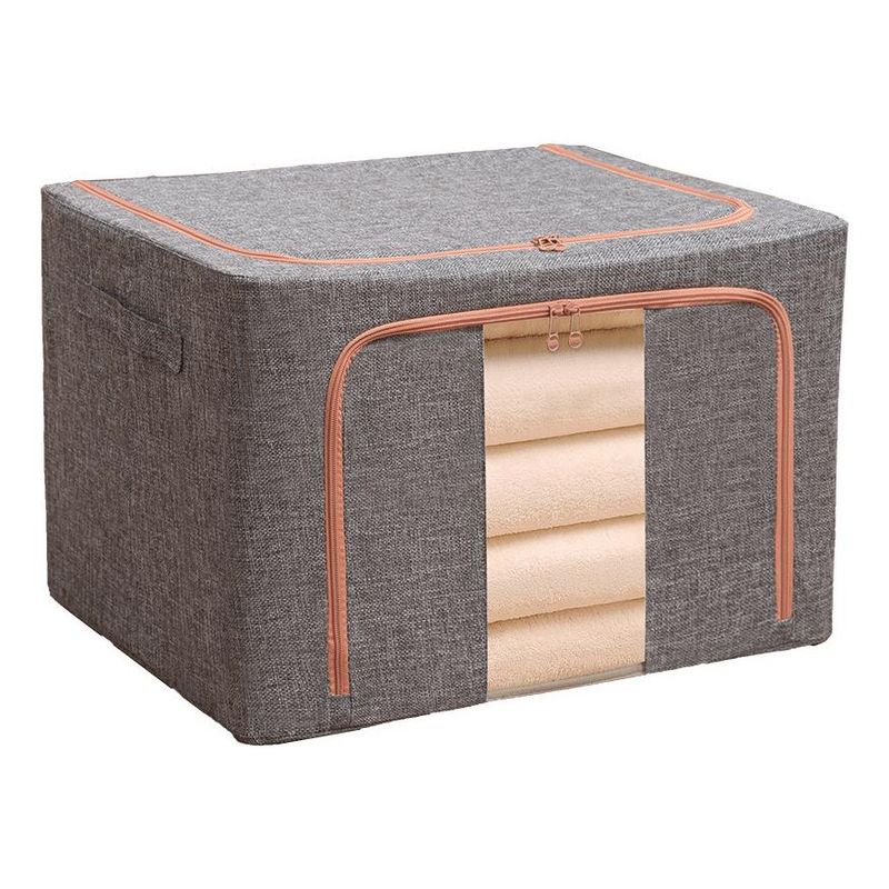 GENERICO - Bolsa de Almacenamiento Plegable con Ventana Transparente 60x40x36cm