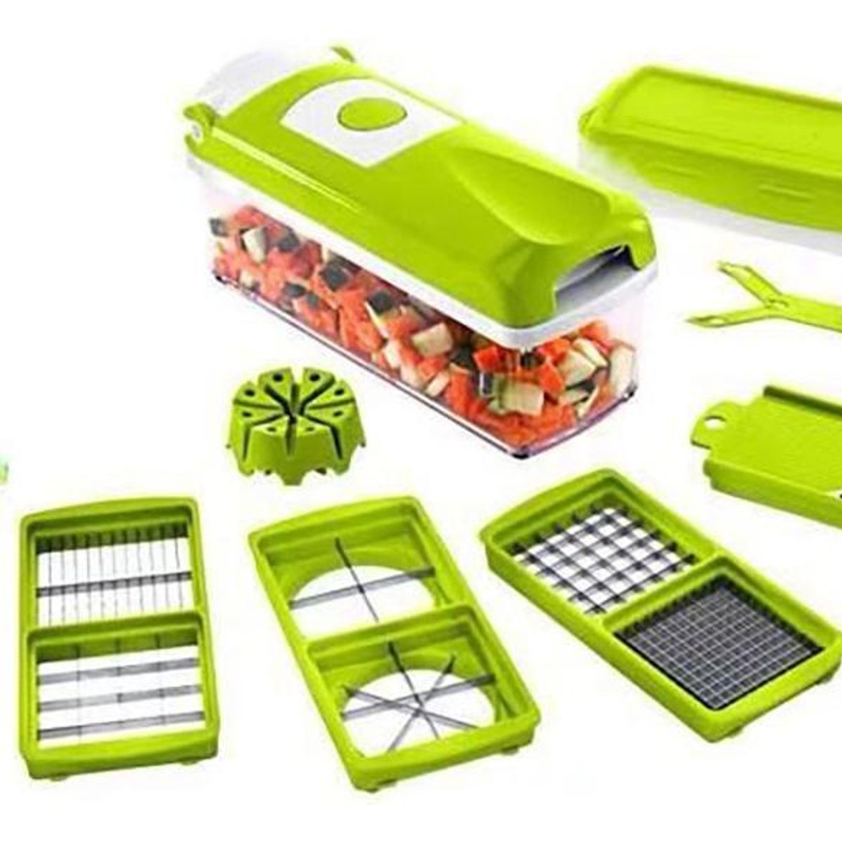 GENERICO - Picador Cortador Rallador Multifuncional para Verduras y Frutas