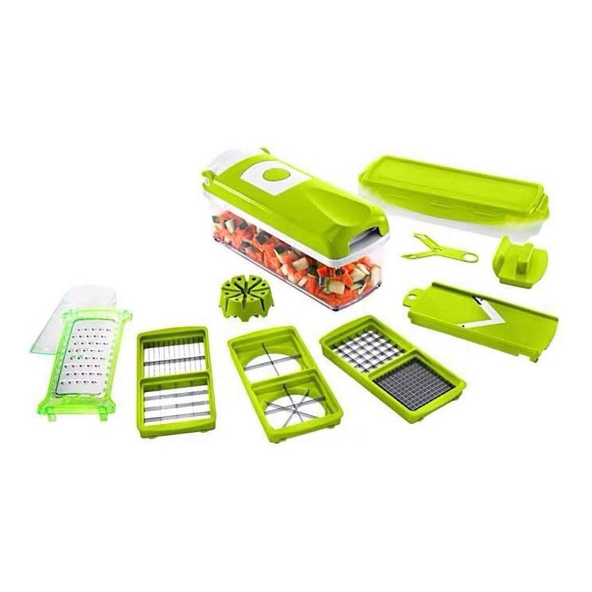 GENERICO - Picador Cortador Rallador Multifuncional para Verduras y Frutas