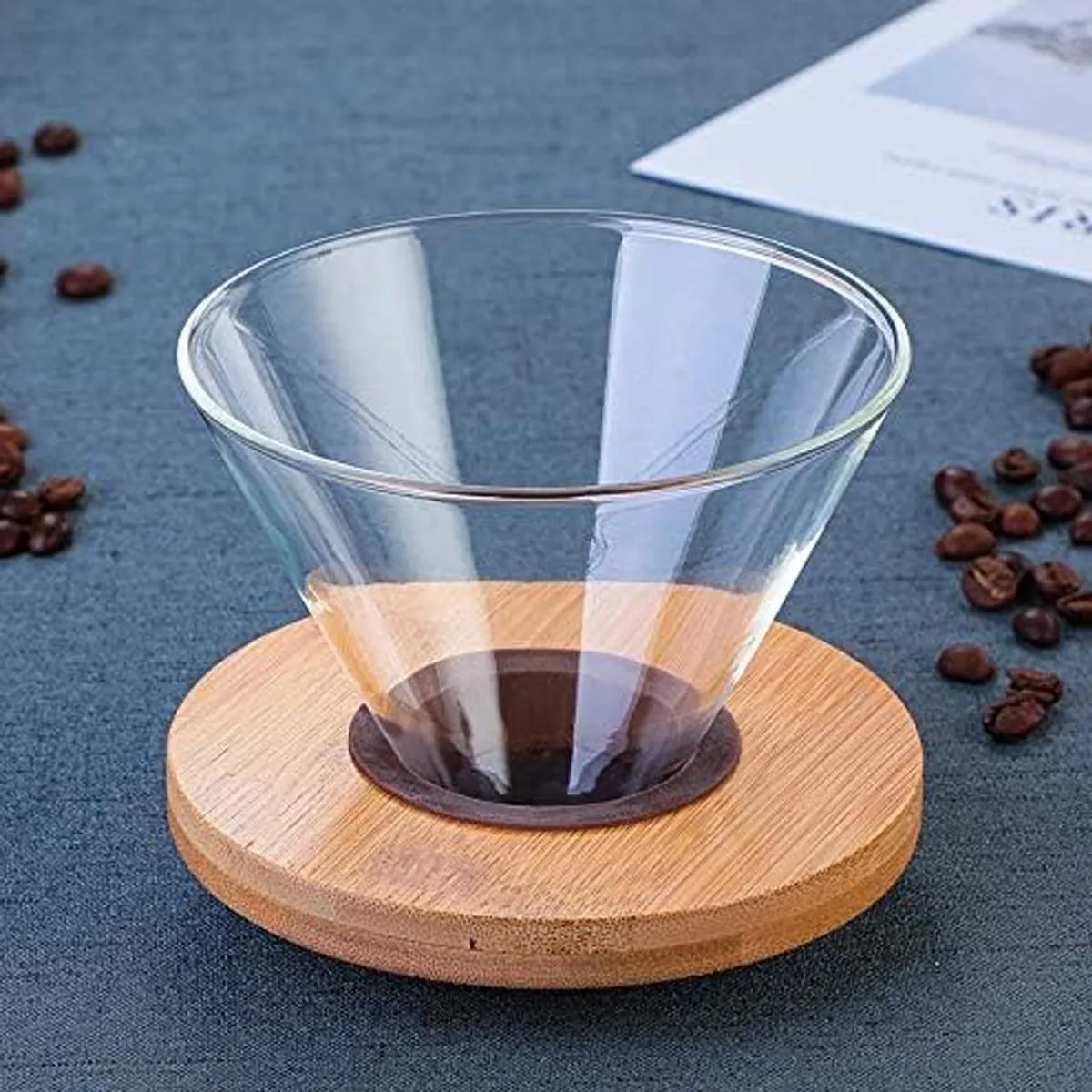 GENERICO - Gotero de Cerámica con Filtros para Café