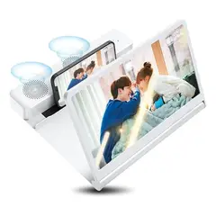 GENERICO - Amplificador de Pantalla HD 12&apos&apos con Altavoz Bluetooth