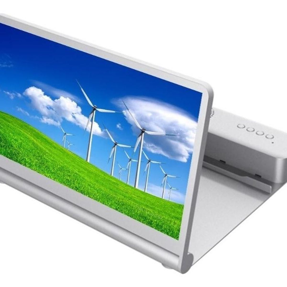 GENERICO - Amplificador de Pantalla HD 12&apos&apos con Altavoz Bluetooth