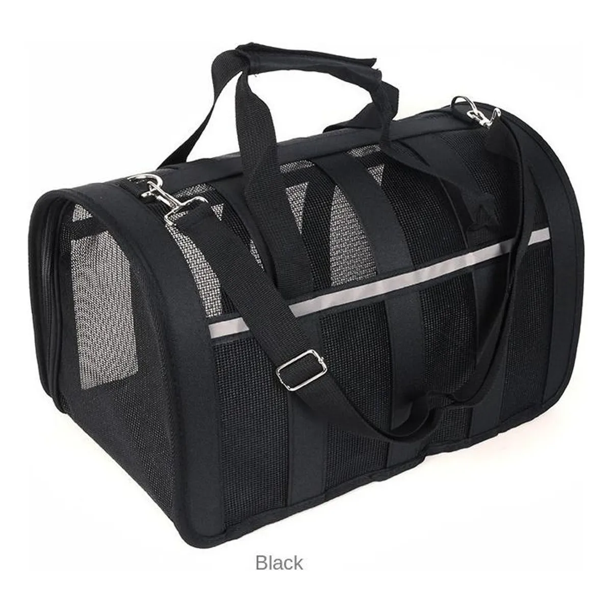 GENERICO - Bolso de Transporte para Mascotas Grande Malla Talla L