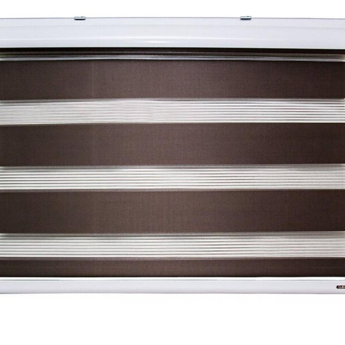 GENERICO - Cortina Roller Duo Zebra Día y Noche 80x240 cm Poliéster