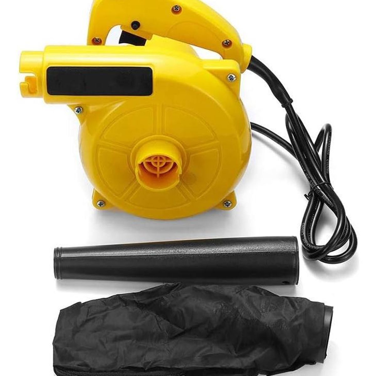 GENERICO - Soplador y Aspirador de Aire 800W 13000rpm Amarillo