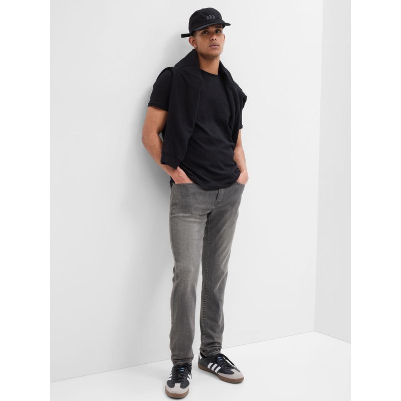 GAP - Jeans Slim Hombre Gris