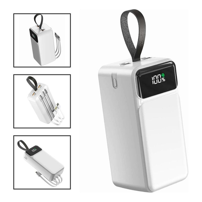 GENERICO - Powerbank Multipuertos Aspor A319 50000mAh con LCD